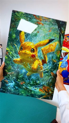 Pikachu #decoration #tableau #pikachu #pokemon