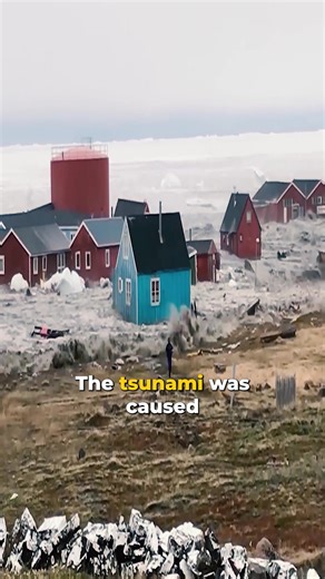 MEGA-TSUNAMI Caused by LANDSLIDE Strikes Village!