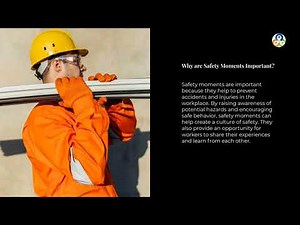 What is a Safety Moment | Health Safety Environment | Creating Safety Culture | HSE Meetings