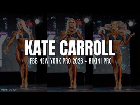 Kate Carroll IFBB New York Pro 2026 | 3rd place!! 21 Olympia points total!! | prejudging & finals
