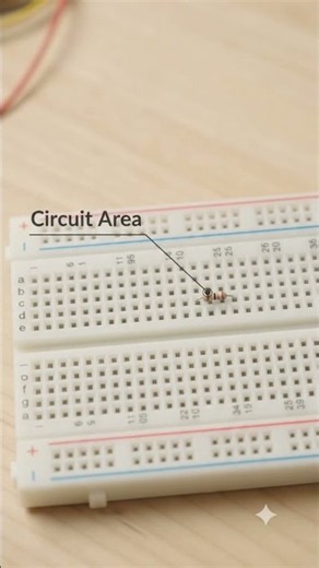 Breadboard Explained Simply🔥|How Does a Breadboard Work?|Electronics for Beginners#shorts#breadboard