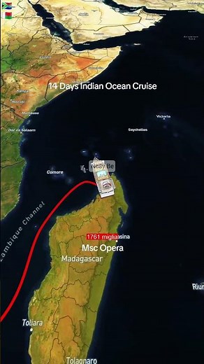 14 days Epic Africa & Indian Ocean cruise on MSC Opera 🚢 Departs Durban → sail the Indian Ocean