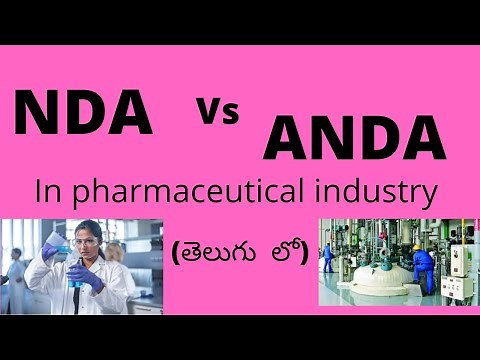 Basic difference between NDA & ANDA in Pharmaceutical industry