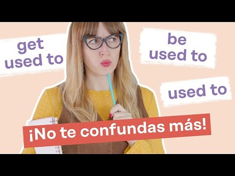 Get used to / be used to / used to in English | Easy English grammar