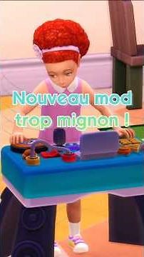 New mod for toddlers! #Sims #Sims4 #Sims4Mod #TheSims #TS4 #SimsFrance