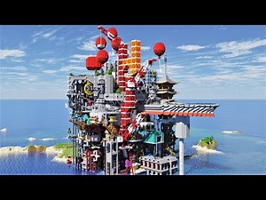 4時間使って50人で建物を増築してみた結果 -マインクラフト【KUN】