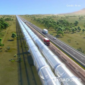 FR-EE designs hyperloop corridor to connect Mexican Metropolises. Faster, cheaper, cleaner. :) | GIGadgets