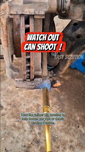 How to Safely Remove a Stuck Caliper Pin