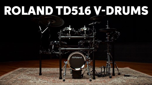 Roland V-Drums TD516 Electronic Drum Set Demo - InSync | Sweetwater