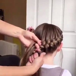 112K views · 1.9K reactions | French crown braid, Bow bun & Ballerina bun, for your little cutie  Which is your favorite? By: Katrina Deegan Hair | Ericdress | Facebook