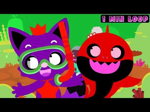 [2 MIN LOOP] Baby Shark Dance PINKFONG Sound Variations Remix Versions & Nursery Rhymes for Children