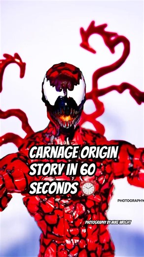Spider-Man Carnage Origin story #spiderman #spidermanvillains #marvellegends