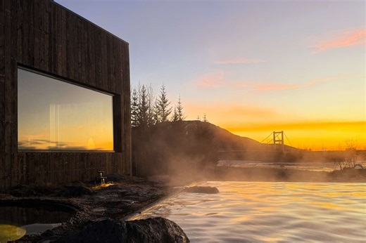 Iceland's Latest Geothermal Lagoon Near the Golden Circle Has Swim-up Bars, Saunas, and Serene Views—Here's What It's Like