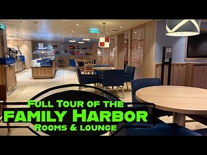 Full Tour of Carnival Mardi Gras’ Family Harbor Oceanview & Interior Rooms- Plus Exclusive Lounge