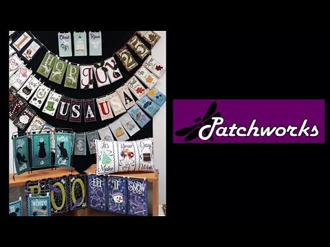 Patchworks Live! Table Top Displays by Janine Babich