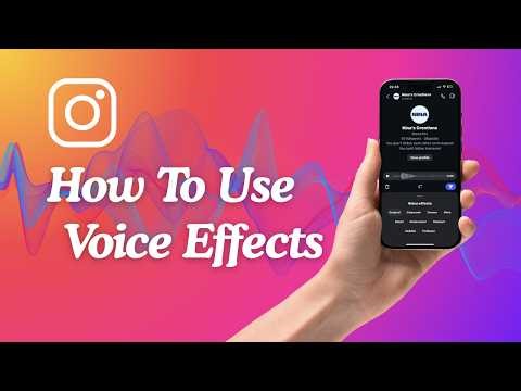 NEW INSTAGRAM FEATURE! 🎤 - How to Use Voice Changer in Instagram DMs Tutorial