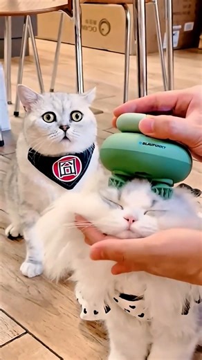 Old Cat Felt Ignored After New Cat Came 😢🐱