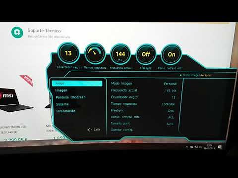 Como activar G-SYNC en un monitor con FreeSync y VGA Nvidia.