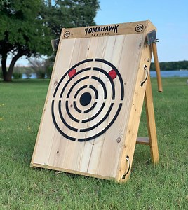 Crosshairs Foldable Axe and Knife Throwing Target (FREE SHIPPING) - Etsy