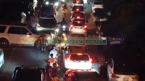 Heavy traffic from.Ayi mensa to Aburi as first year students report to Aburi Girls SHS. #NhyiraNews | Nhyira 104.5 FM