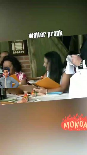 Waiter prank 🤣 #everyonehighlights #reelsfypシ #trendingreelsvideo | Dave Lester Urbano Montemayor
