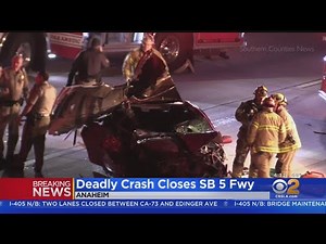 5 Freeway Crash Kills 1 In Anaheim