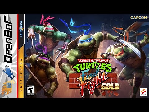 Super Final Fight Gold Plus - TMNT Playthrough [Openbor] Bootleg Version