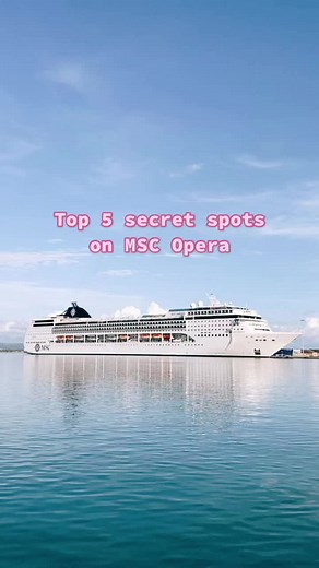 My fav spots on MSC Opera ❤️🧡💛 @MSC Cruises Official #MSCAmbassador #mscopera #shiplife #fyp