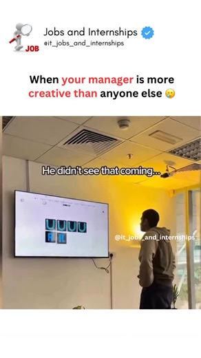 Jobs and Internships on Instagram: "When your manager is more creative than anyone else 🥲 #corporatereels #corporatememe #office #officememe #manager"