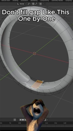 STOP Filling Gaps Like This in Blender! 😳🔥