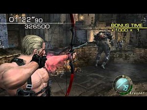 Resident Evil 4 - The Mercenaries (Welcome To Hell) Mode - Castle - Krauser (514.000) HQ
