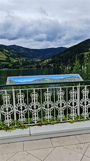 Austria Looks Unreal 🇦🇹 Zell am See & Zeller See #Shorts #travel #summer #zellersee #zellamsee