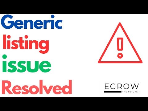 Amazon Generic Products Issue Solved || Amazon Generic Product Listing ||