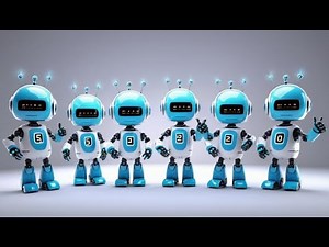Six Toy Robots Count to Ten | Fun Counting Song for Kids | Learn Numbers with Robots