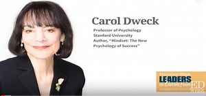 The Journey to a Growth Mindset - Carol Dweck (Video) - SMARTS