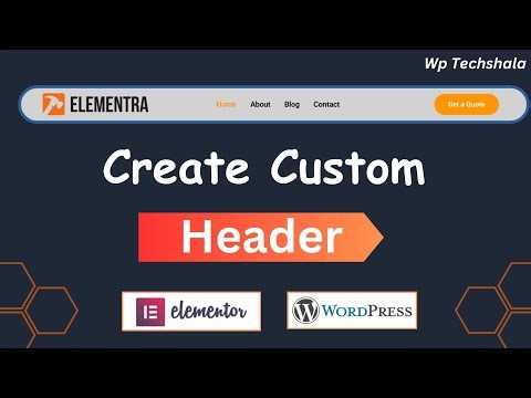 WordPress Custom Header Tutorial | Design Your Own Header Easily