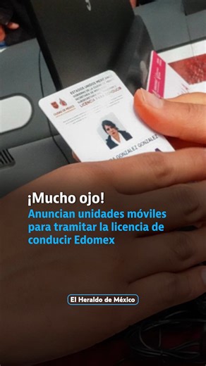 Licencia de conducir Edomex 2025: ¿Dónde están las unidades móviles para tramitarla en septiembre? Con el objetivo de que los automovilistas puedan obtener, renovar o reponer su licencia de conducir de manera rápida y sin largas filas. | El Heraldo de México
