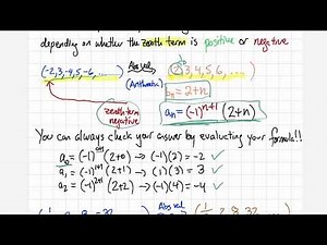 4.2D - Alternating Sequences - MATH 120