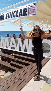 Waiting for Bob Sinclar like... 🍒💅🎧 | Mambo Ibiza