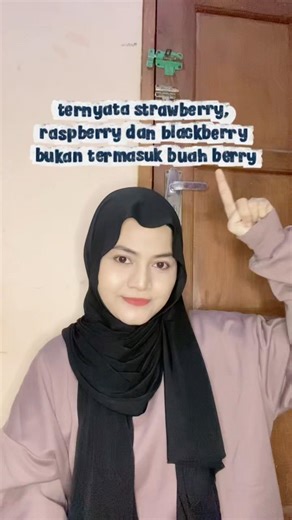 ternyata strawberry, raspberry dan blackberry bukan termasuk buah berry #faktaunik #shorts #foryou