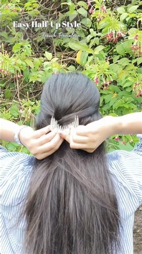 I Tried Styling My Hair With a Comb… Here’s What Happened | Quick Hair Hack #hairclips #hairgoals