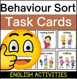Good Choices VS Bad Choices Behaviour Sorting Task Cards - Etsy