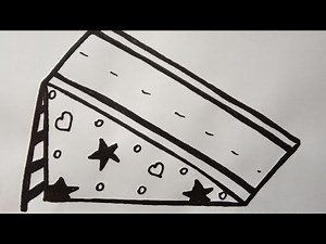 Cómo dibujar un tobogán para niños. Как нарисовать милые рисунки