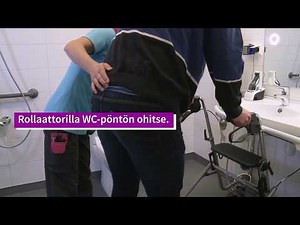 WC-avustaminen 3/8 - WC-avustaminen ja spiraalimainen liikkuminen