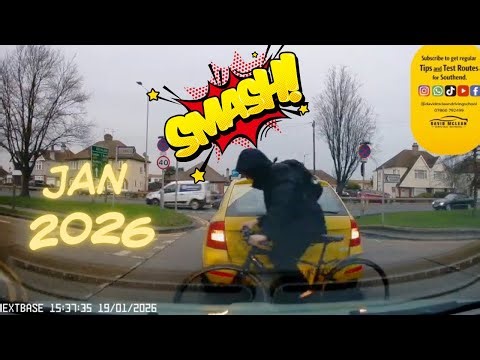 Bad Driving and some crazy pedestrians ....