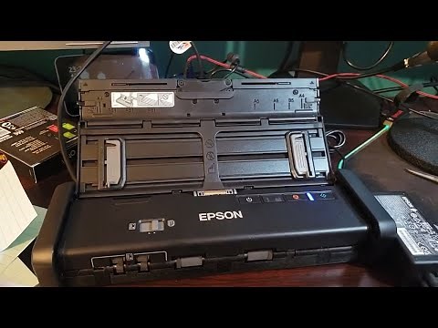 Epson WorkForce ES-200 Color Portable Document Scanner Review, Manual