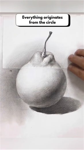 Everything Starts with a Circle 😳✏️ | Graphite Study by Artist Huo