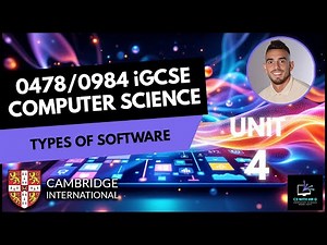 0478/0984 iGCSE Computer Science - Unit 4 Lesson 1: Types of Software Operating Systems & Interrupts