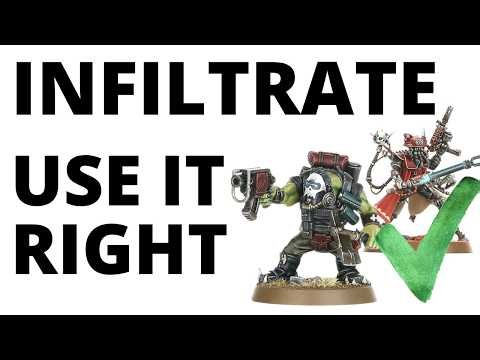 Don't Make THESE Mistakes When Using Infiltrate Units in Warhammer 40K - 11th Edition Tips + Tactics