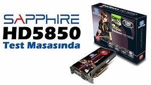Sapphire ATI HD 5850 video inceleme
